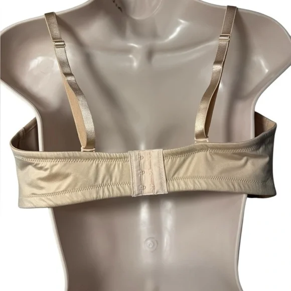 Wacoal Staying Power Wire Free Strapless Convertible Bra Sand Sz 38C 854372 NEW - Picture 7 of 14